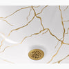 Aureus® 16-3/4" round vessel bathroom sink, no overflow