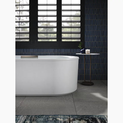 Volute® 63" x 28-3/8" freestanding bath with shroud