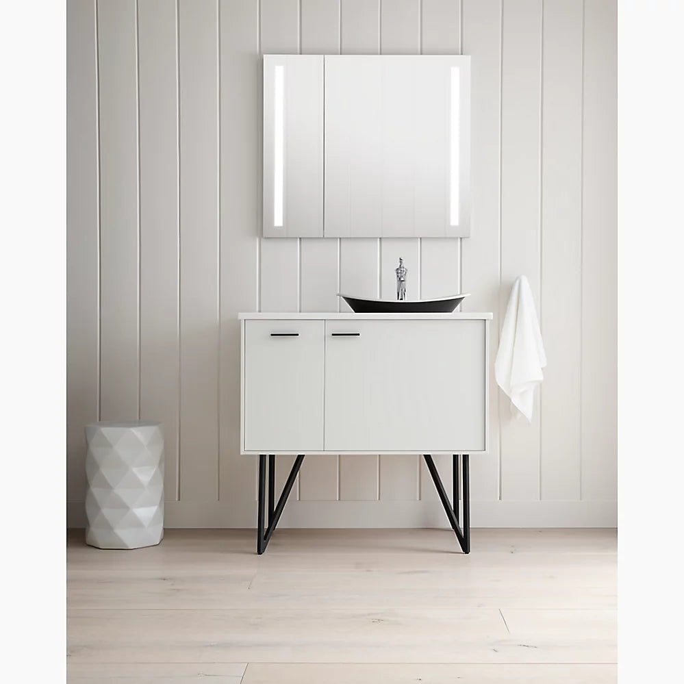 Iron Plains® 20-3/4" oval vessel bathroom sink