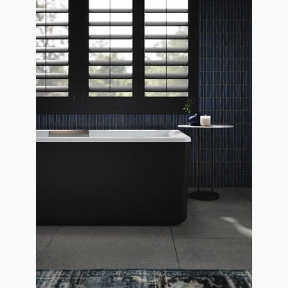 Volute® 63" x 28-3/8" freestanding bath with shroud