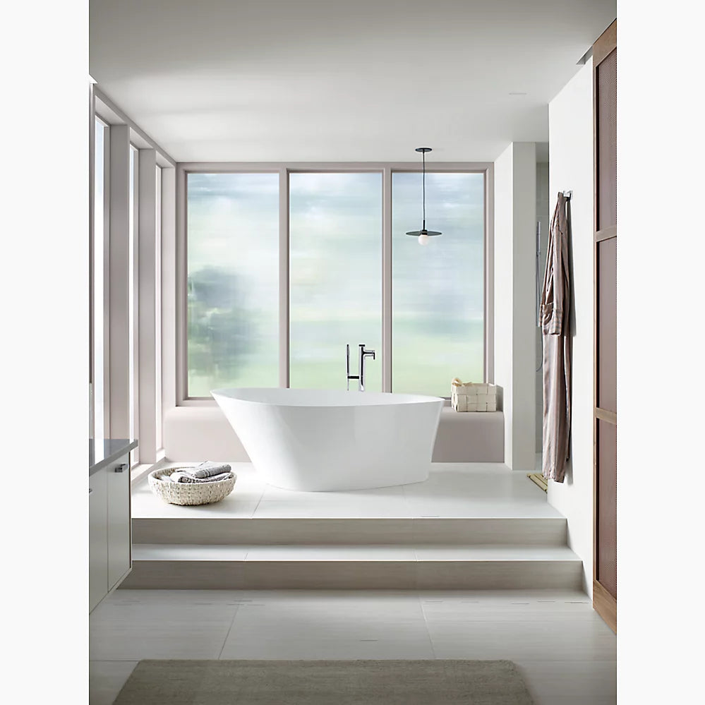 Veil® 65-3/8" x 36-15/16” freestanding bath
