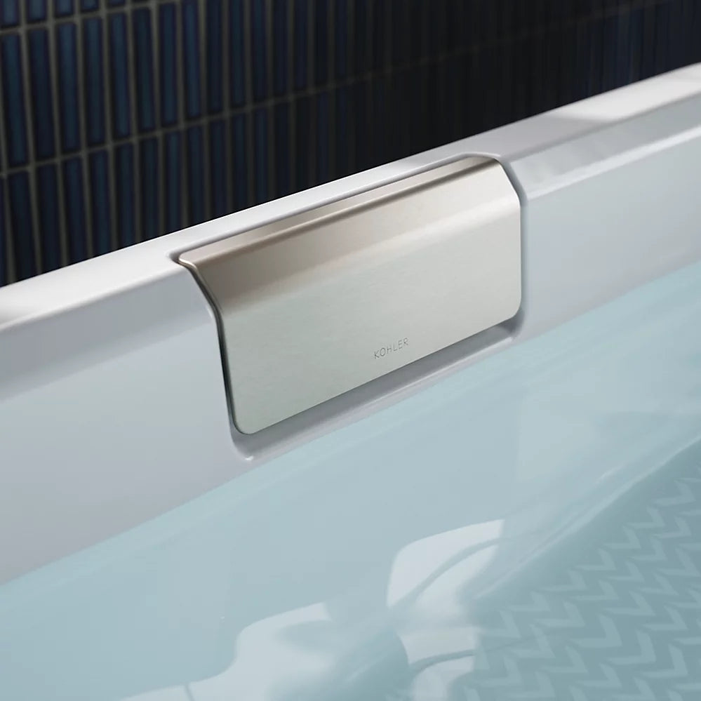 Volute® 63" x 28-3/8" freestanding bath with base