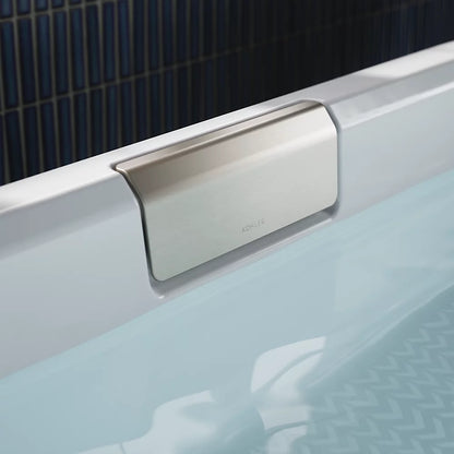 Volute® 63" x 28-3/8" freestanding bath with base
