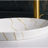Aureus® 16-3/4" round vessel bathroom sink, no overflow