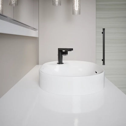 Chalice 22-3/4" Ceramic oval vessel bathroom sink