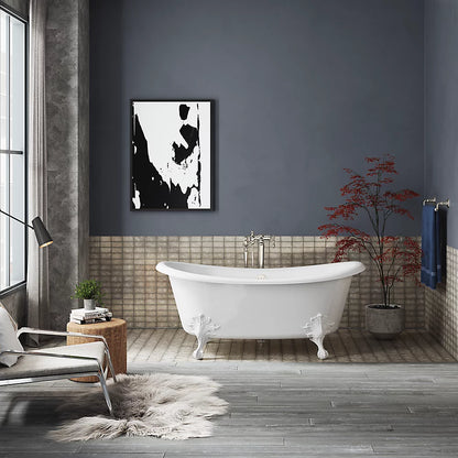 Artifacts™ 66-1/4" x 32-1/2" freestanding bath