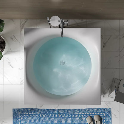 Stillness™ Soak 46" x 46" freestanding bath