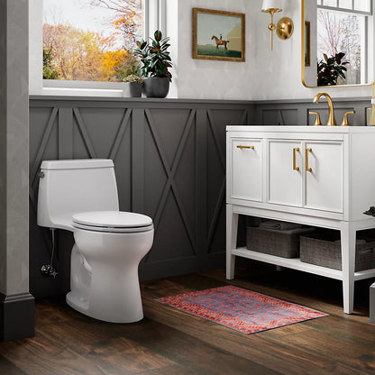 Santa Rosa™ One-piece compact elongated 1.6 gpf toilet with Revolution 360® swirl flushing technology