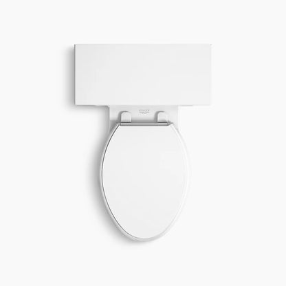 Tresham® One-piece compact elongated toilet with skirted trapway, 1.28 gpf