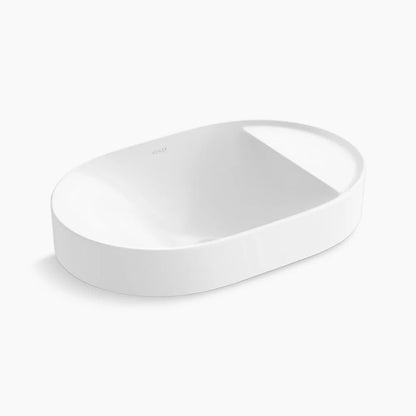 Chalice 22-3/4" oval vessel bathroom sink