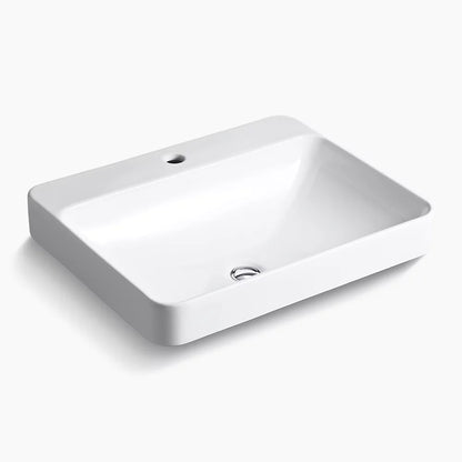 Vox® 23" rectangular vessel bathroom sink