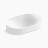 Chalice 22-3/4" oval vessel bathroom sink