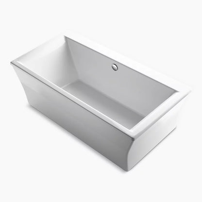 Stargaze® 72" x 36" freestanding bath with fluted shroud