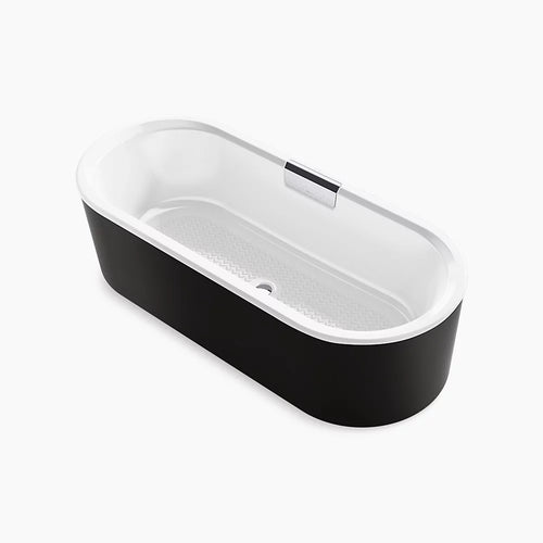 Volute® 70-7/8" x 30-3/8" freestanding bath with shroud