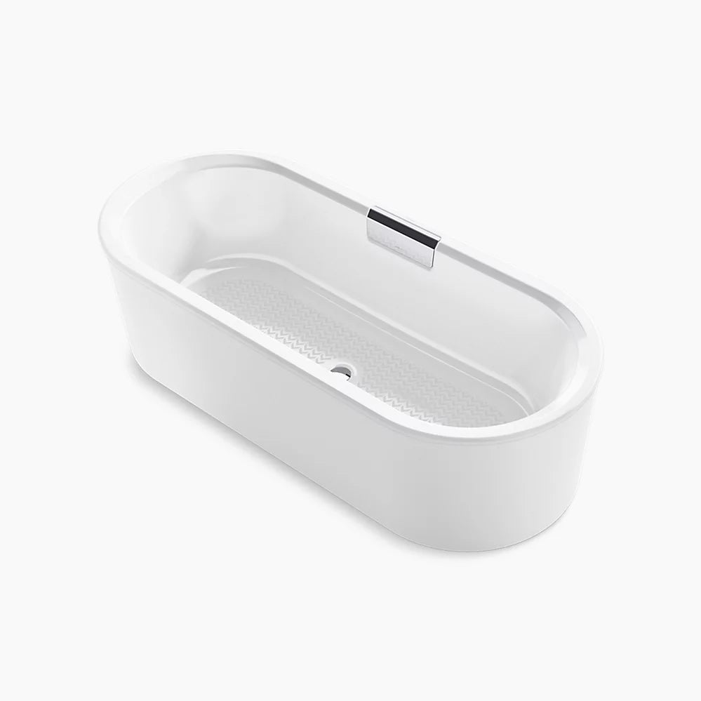 Volute® 70-7/8" x 30-3/8" freestanding bath with shroud