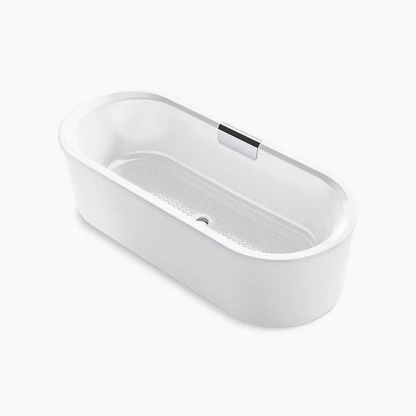 Volute® 70-7/8" x 30-3/8" freestanding bath with shroud
