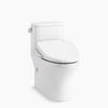 Spacity™ Hidden cord one-piece compact elongated toilet with skirted trapway, 1.28 gpf