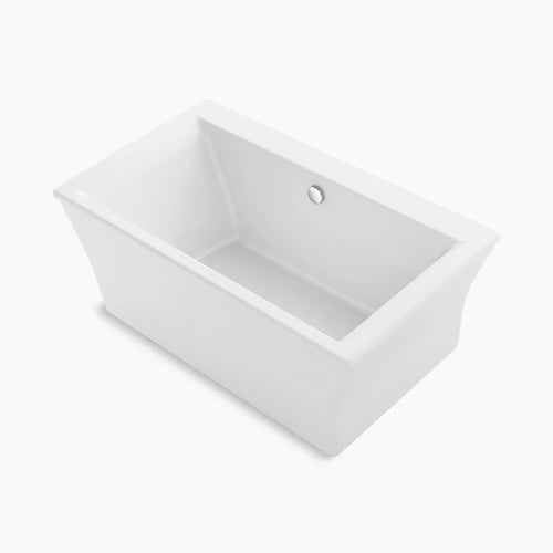 Stargaze® 60-1/4" x 34-1/4" freestanding bath with fluted shroud