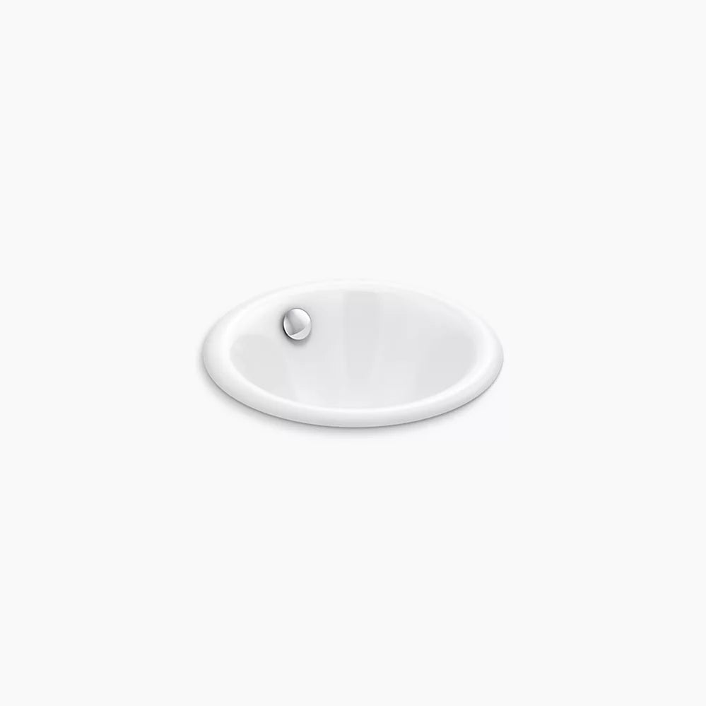 Iron Plains® 12" round drop-in/undermount/vessel bathroom sink