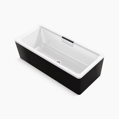 Volute® 63" x 28-3/8" freestanding bath with shroud