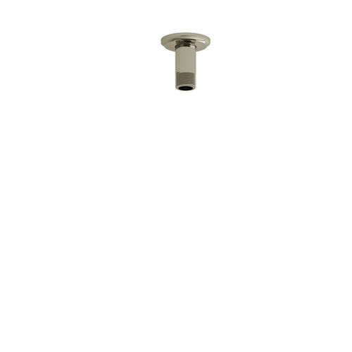 RIOBEL 3" Ceiling Mount Shower Arm With Round Escutcheon