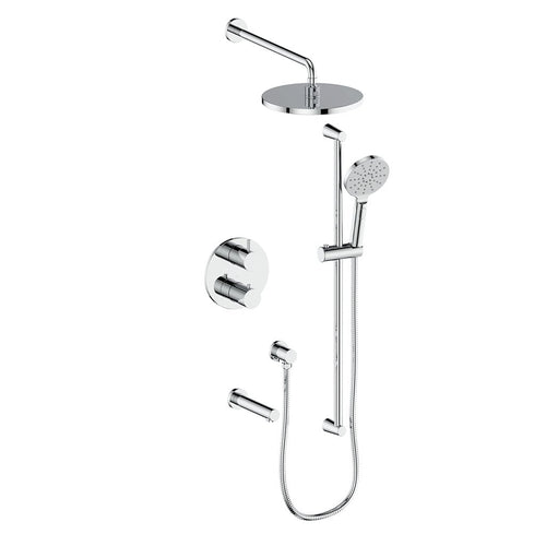 Worgl 3-Way Th Shower Kit-Set.Or.320.320 - Golzar Home