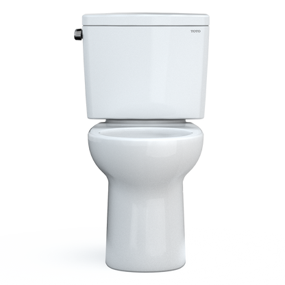 Drake® Two-piece Toilet, 1.28 GPF, Round Bowl - Universal Height Less Seat