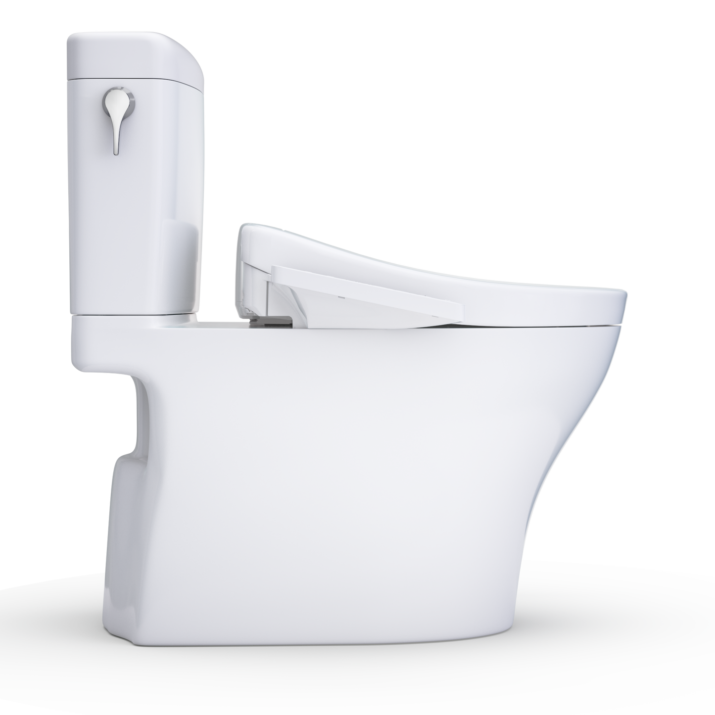 Toto Aquia® IV Cube Washlet®+ S2 Two-Piece Toilet - 1.28 Gpf/0.9 Gpf