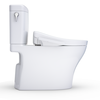 Toto Aquia® IV Cube Washlet®+ S2 Two-Piece Toilet - 1.28 Gpf/0.9 Gpf