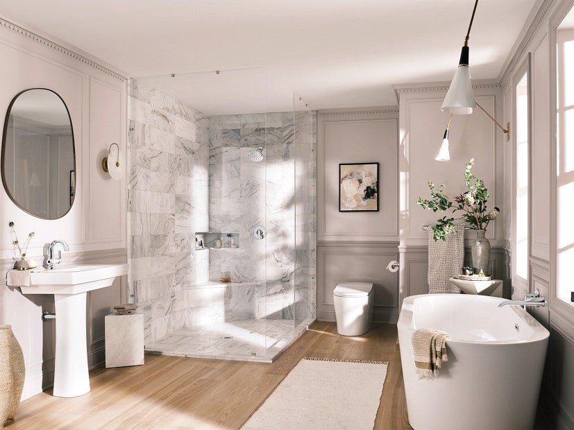 Moen Doux Wall Mount Tub Filler Trim