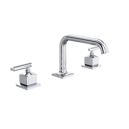 ROHL Apothecary Widespread Bathroom Faucet With U-Spout & Lever Handle