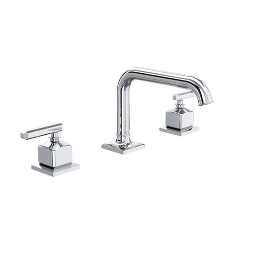 ROHL Apothecary Widespread Bathroom Faucet With U-Spout & Lever Handle