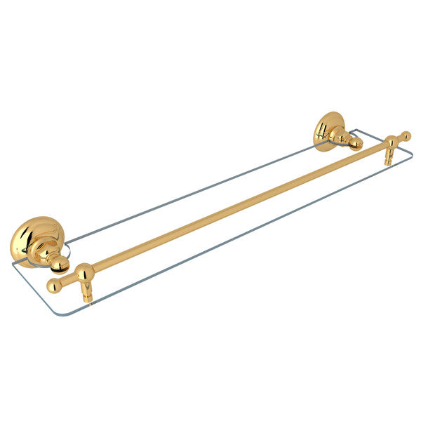 ROHL Wall Mount 24" Glass Vanity Shelf
