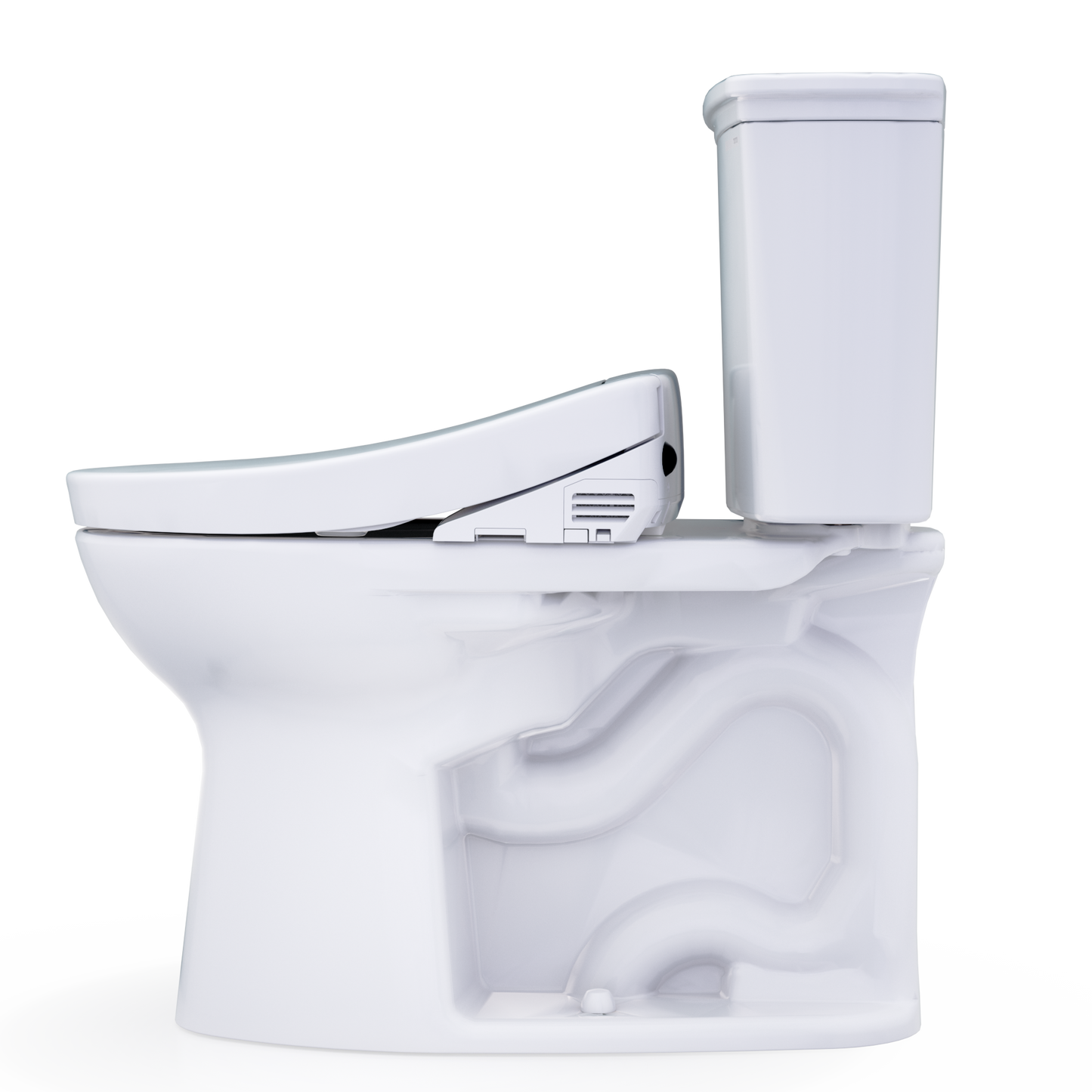 Toto Drake® Transitional Washlet®+ S5 Two-Piece Toilet - 1.28 Gpf - Universal Height