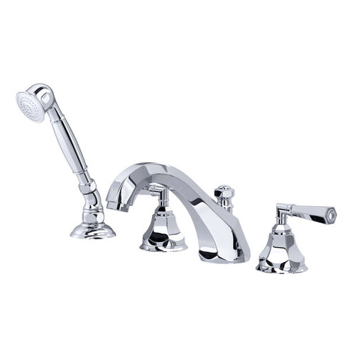 ROHL Palladian® 4-Hole Deck Mount Tub Filler