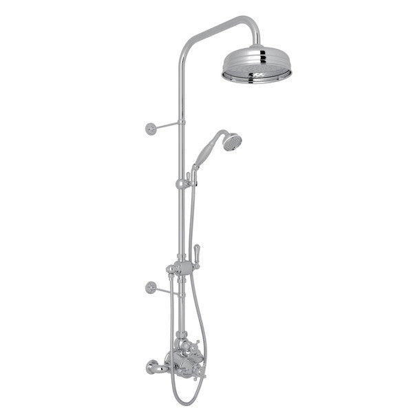 Perrin & Rowe Georgian Era™ 3/4" Exposed Wall Mount Thermostatic Shower System