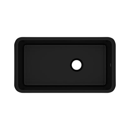 ROHL Allia™ 34" Fireclay Single Bowl Undermount Kitchen Sink