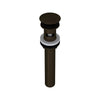 Perrin & Rowe Slotted Touch Seal Dome Drain With 6" Tailpiece