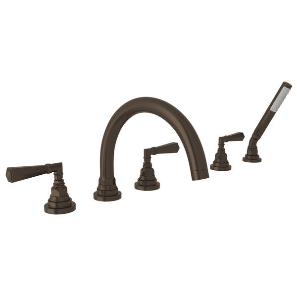 ROHL San Giovanni 5-Hole Deck Mount Tub Filler
