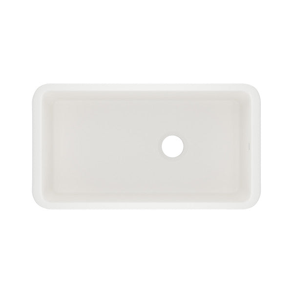 ROHL Allia™ 34" Fireclay Single Bowl Undermount Kitchen Sink