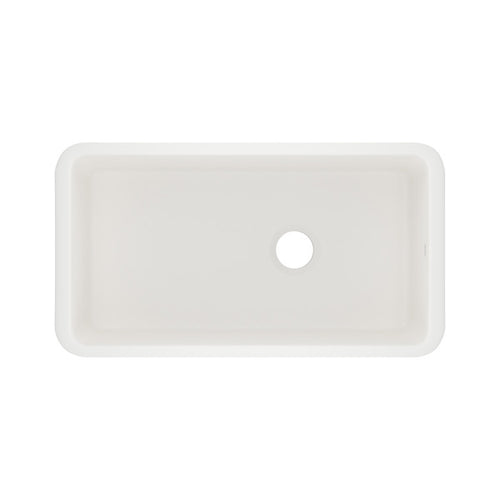 ROHL Allia™ 34" Fireclay Single Bowl Undermount Kitchen Sink