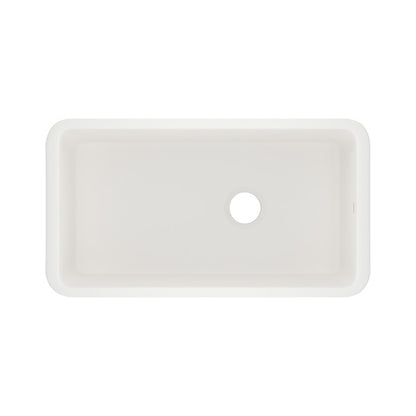 ROHL Allia™ 34" Fireclay Single Bowl Undermount Kitchen Sink
