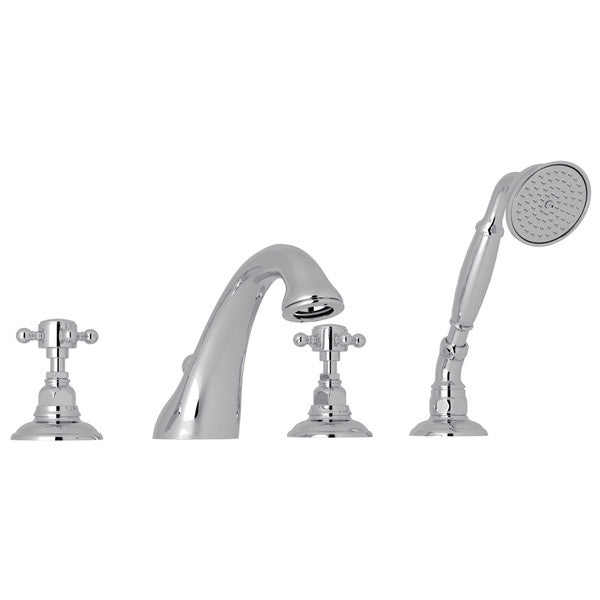 ROHL Acqui® 4-Hole Deck Mount Tub Filler