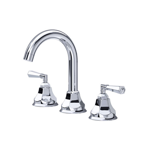 ROHL Palladian Widespread Bathroom Faucet With C-Spout