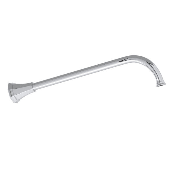 Perrin & Rowe Deco 15" Overhead Wall Mount Shower Arm