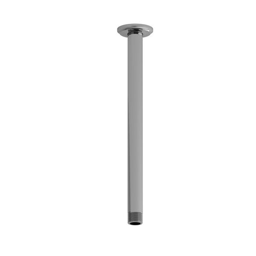 RIOBEL 12" Ceiling Mount Shower Arm With Round Escutcheon