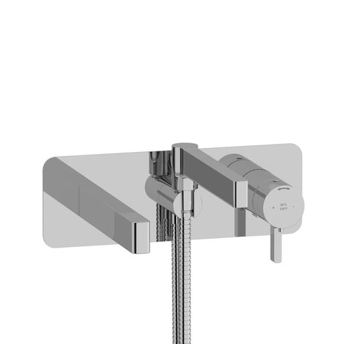 Riobel Paradox™ Wall Mount Thermostatic/Pressure Balance Tub Filler Trim