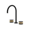 ROHL Amahle Widespread Bathroom Faucet With C-Spout