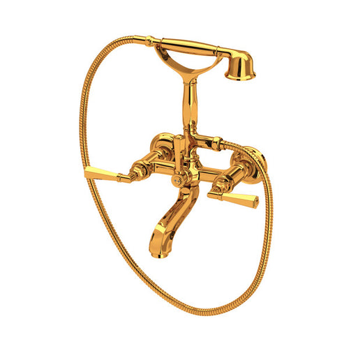ROHL Palladian Exposed Tub Filler With Handshower