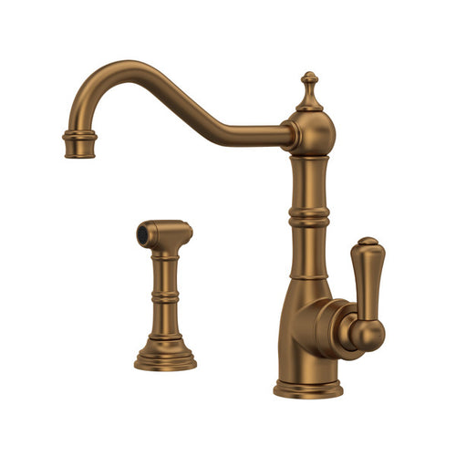 Perrin & Rowe Edwardian™ Kitchen Faucet With Side Spray